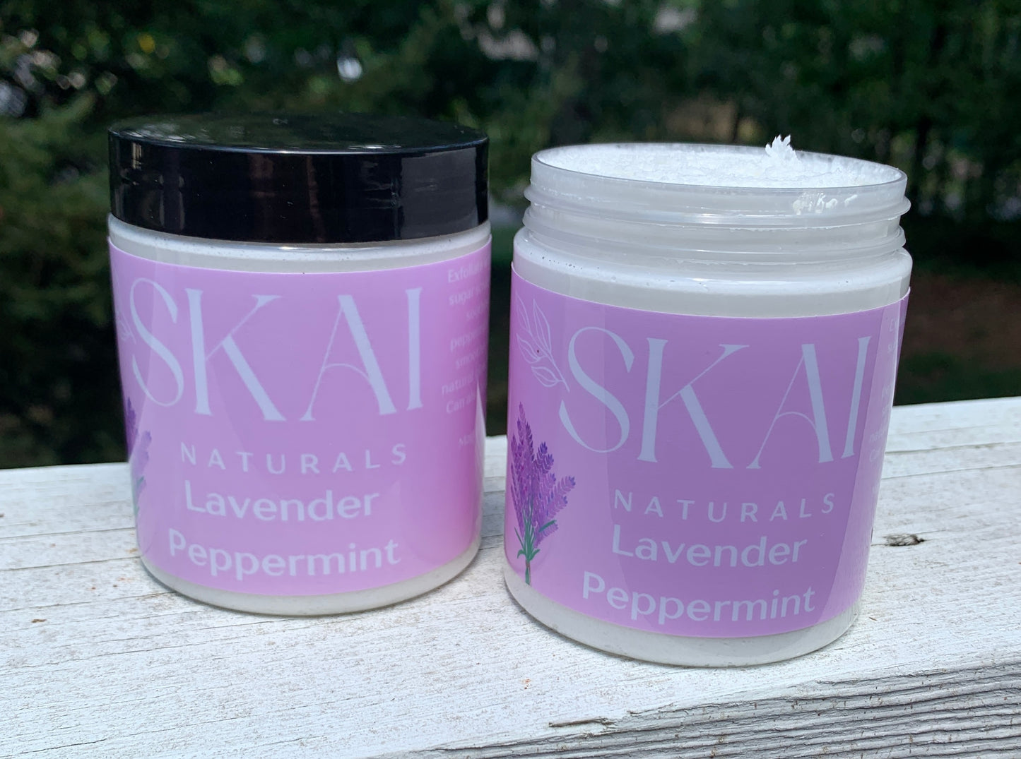 Foaming Bath Lavender Peppermint Sugar Scrub