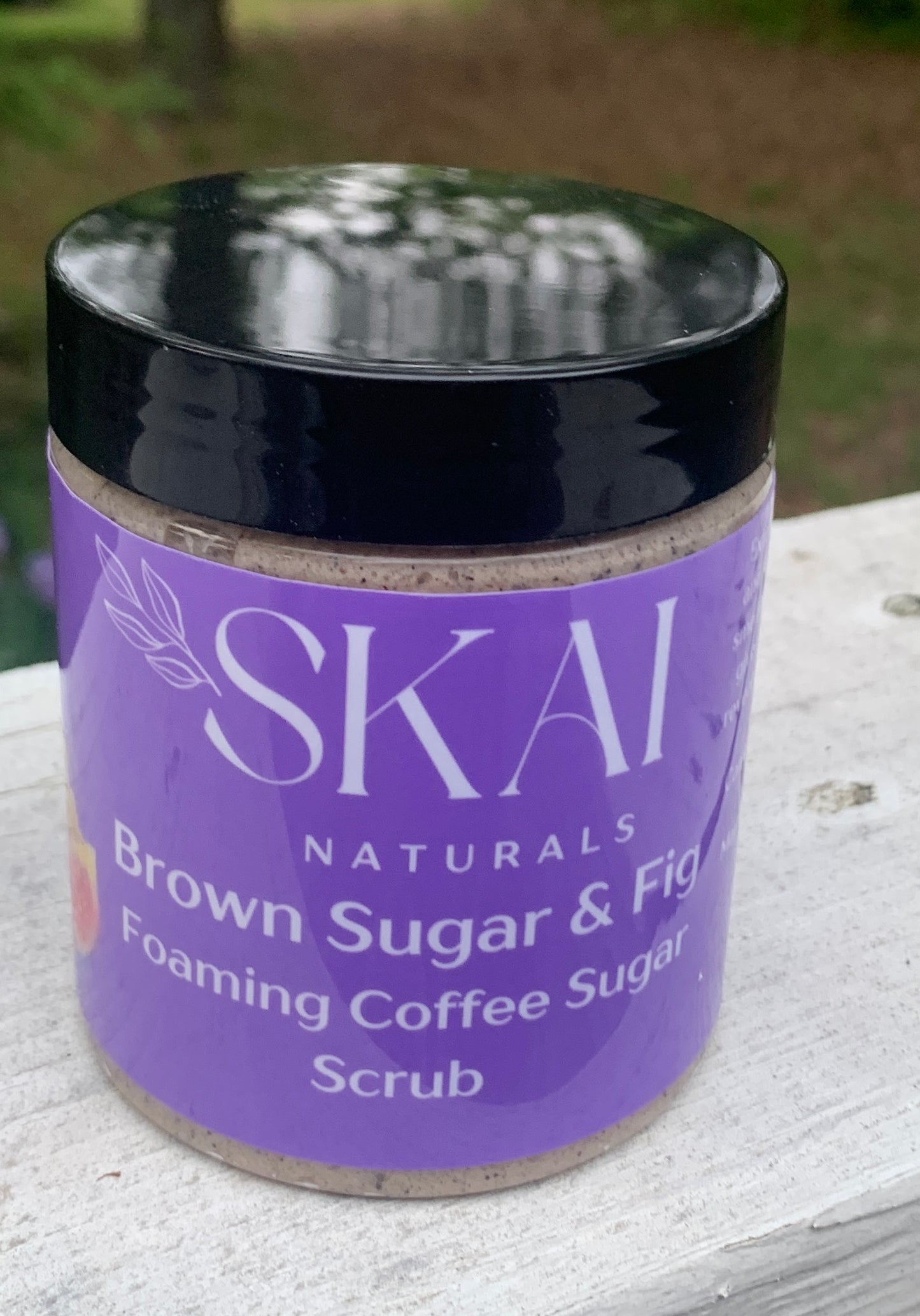 Foaming Bath Brown Sugar & Fig Coffee Scrub