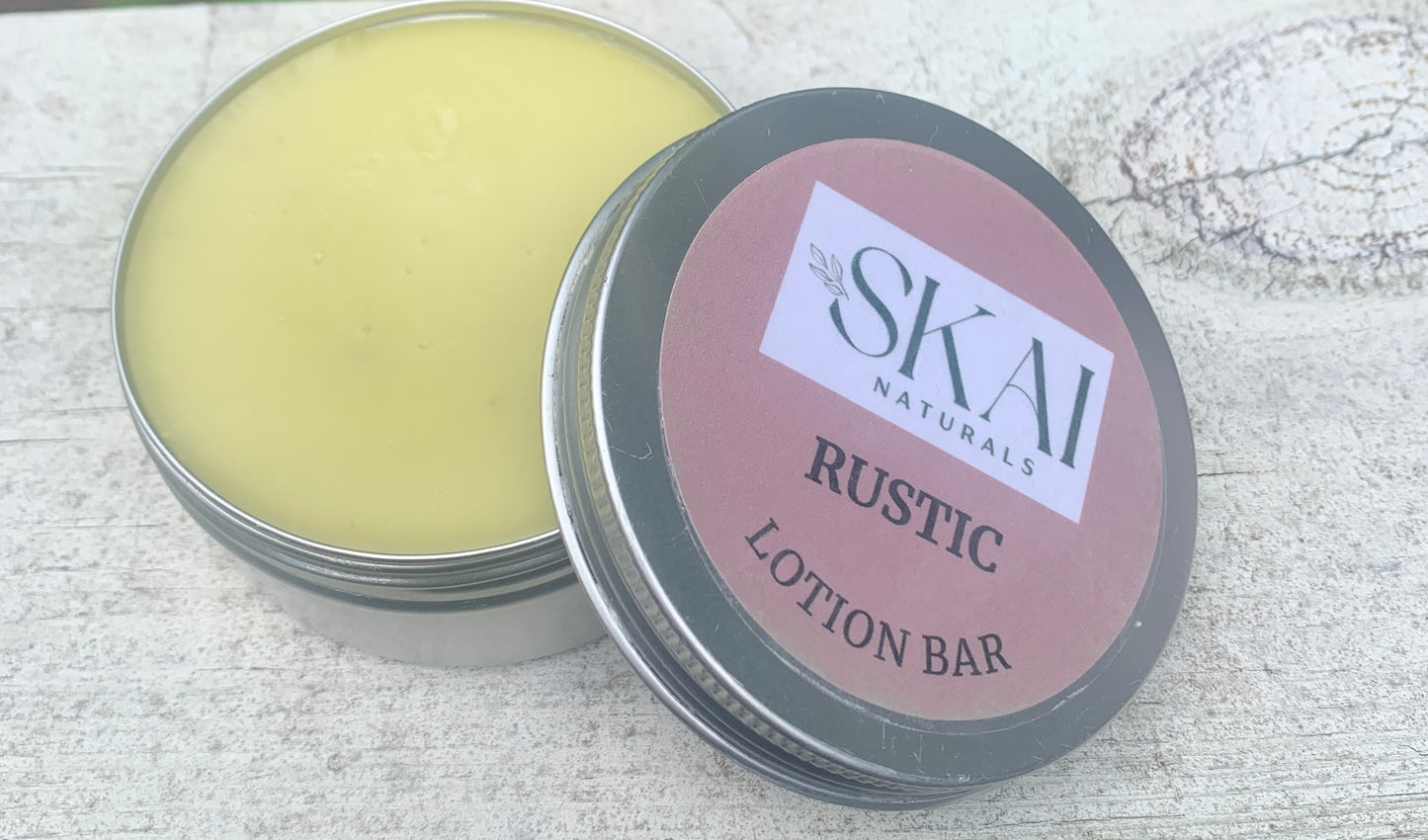 Rustic Lotion bar