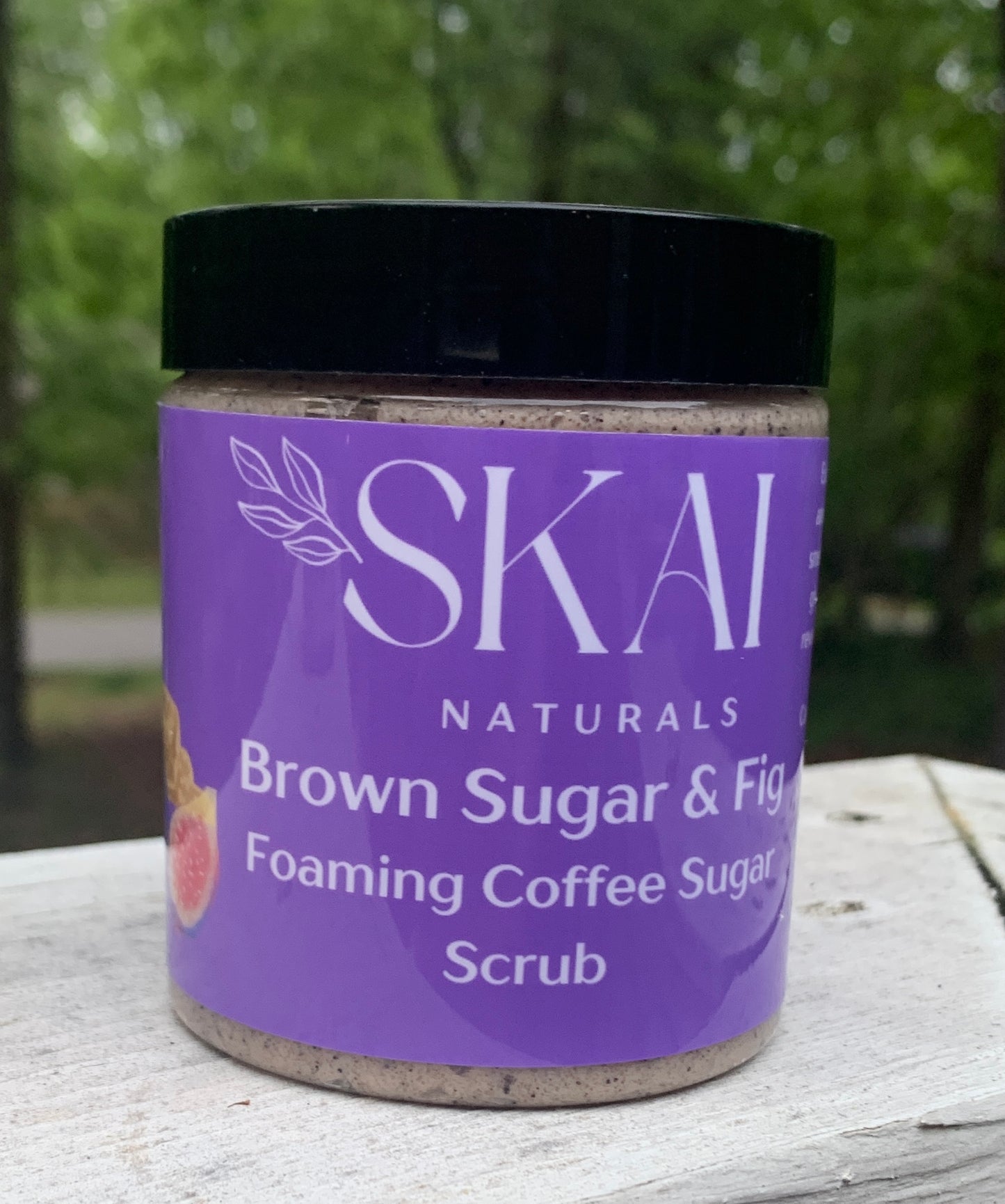 Foaming Bath Brown Sugar & Fig Coffee Scrub