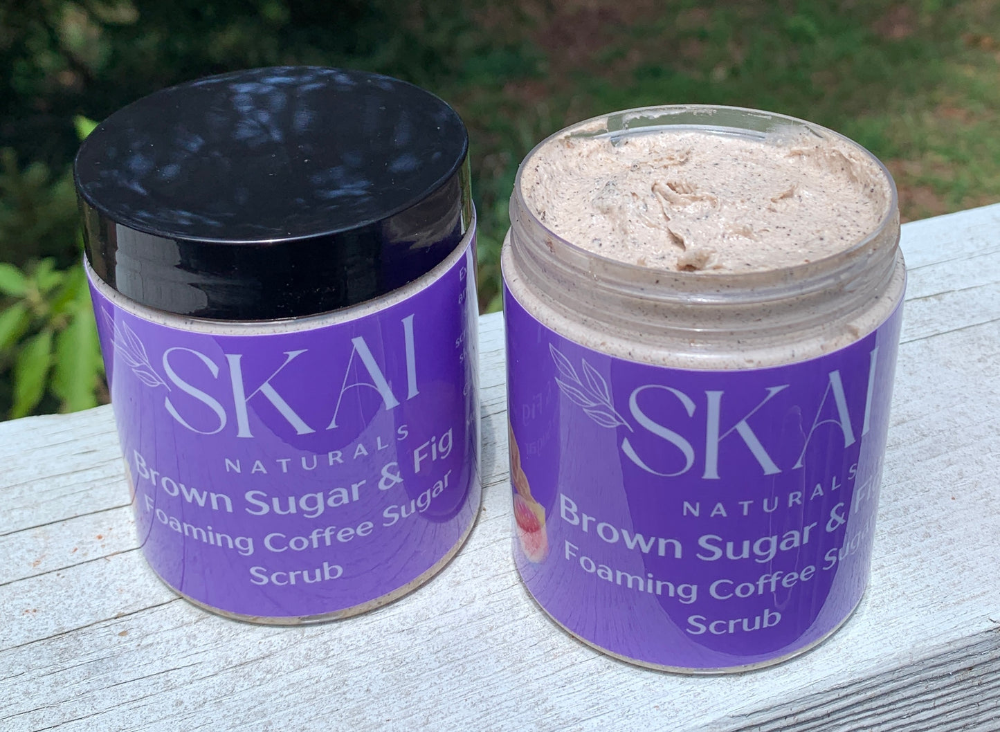 Foaming Bath Brown Sugar & Fig Coffee Scrub