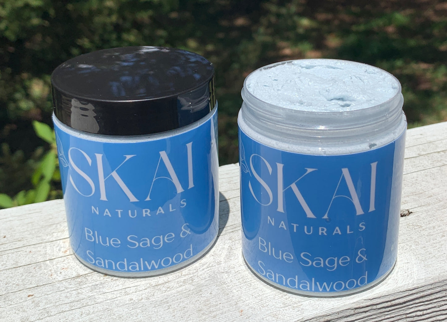 Foaming Bath Sugar scrub- Blue sage & Sandalwood