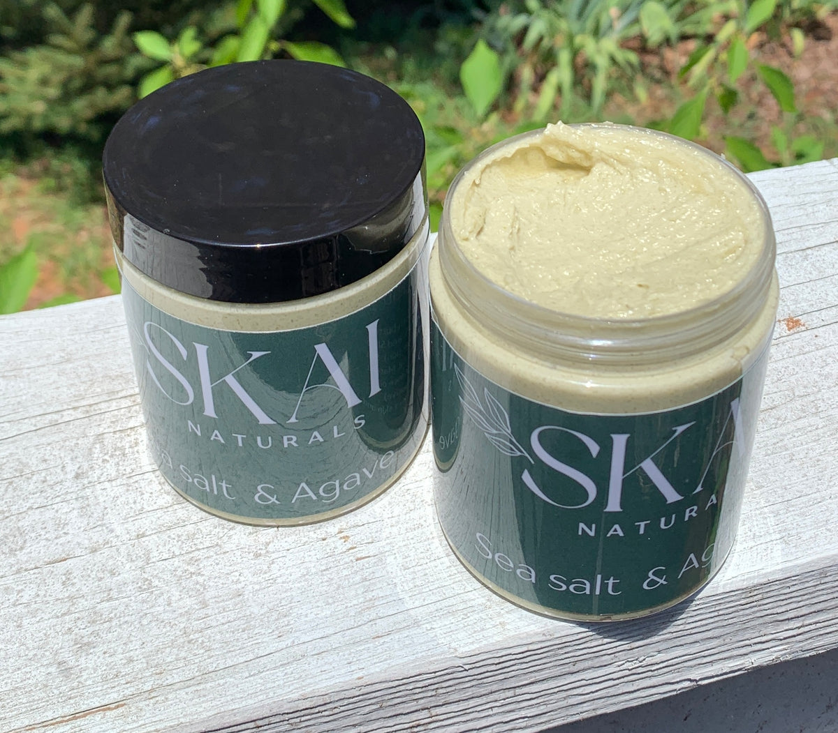 Matcha Sea Salt & Agave Sugar Scrub