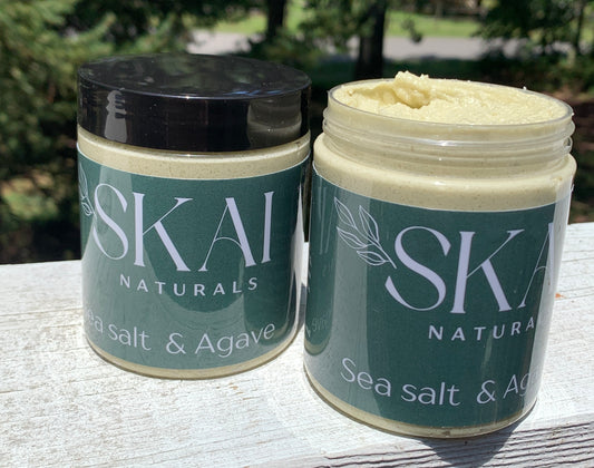 Matcha Sea Salt & Agave Sugar Scrub