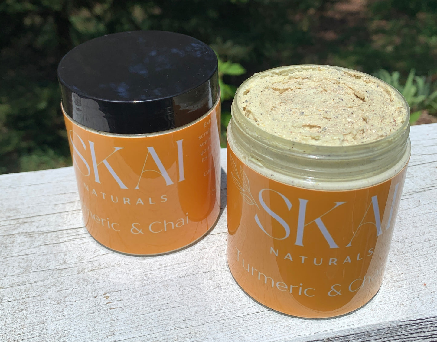 Foaming Bath Tumeric Chai Coffee Scrub
