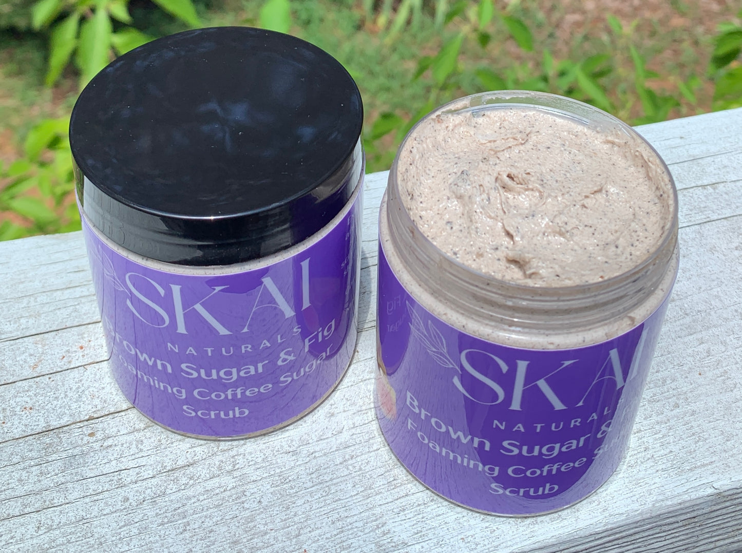 Foaming Bath Brown Sugar & Fig Coffee Scrub