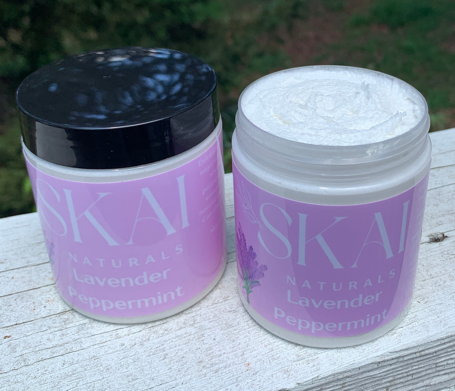Foaming Bath Lavender Peppermint Sugar Scrub