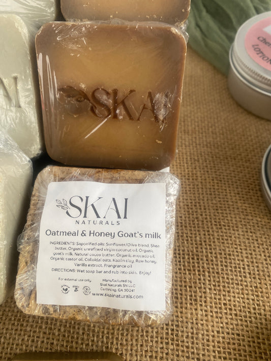Oatmeal & Honey Goat’s milk