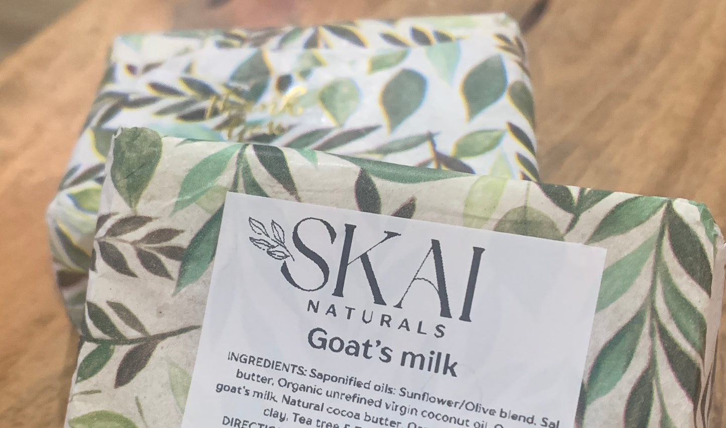 Goat’s milk eucalyptus basil