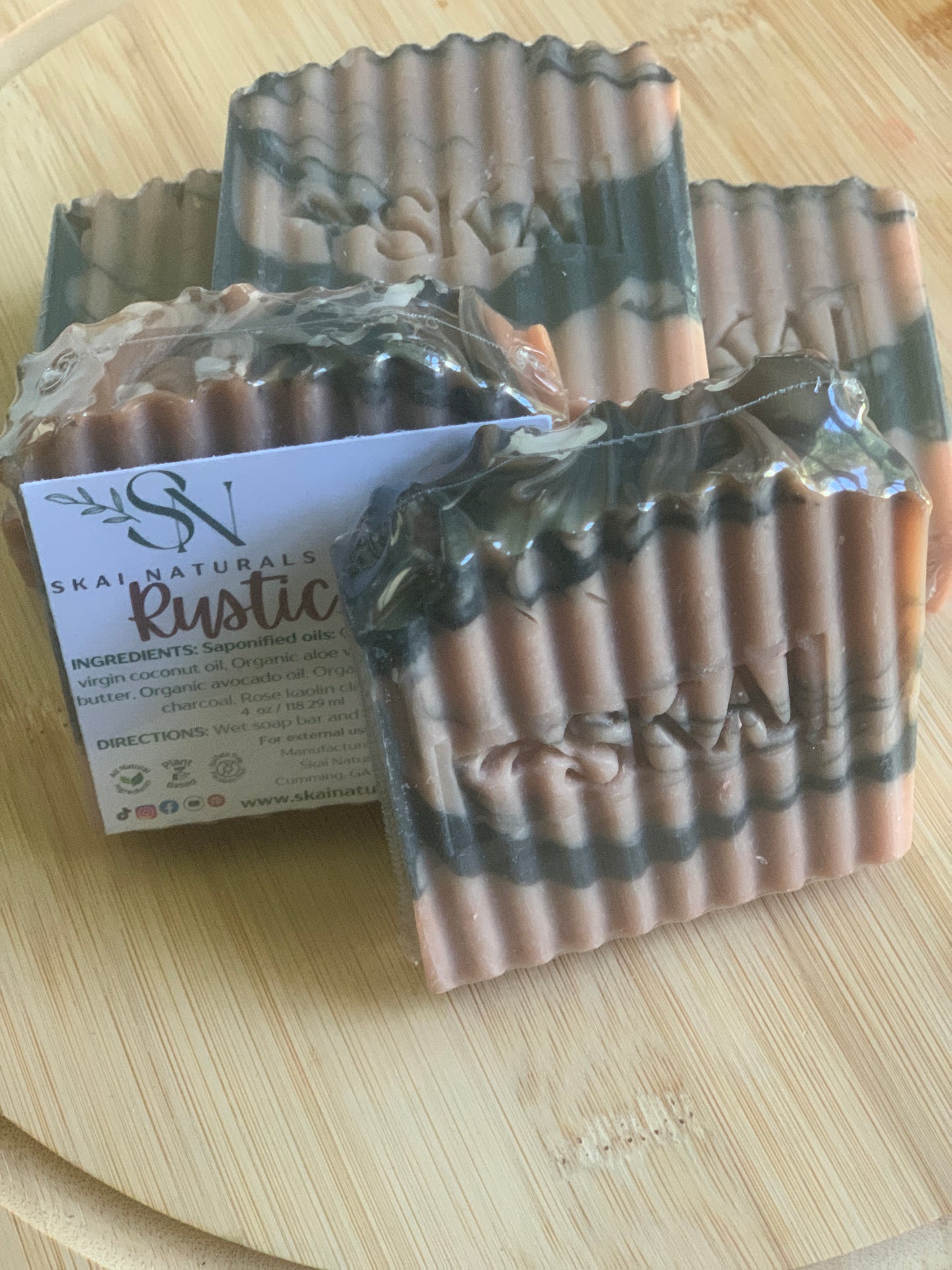 Rustic soap