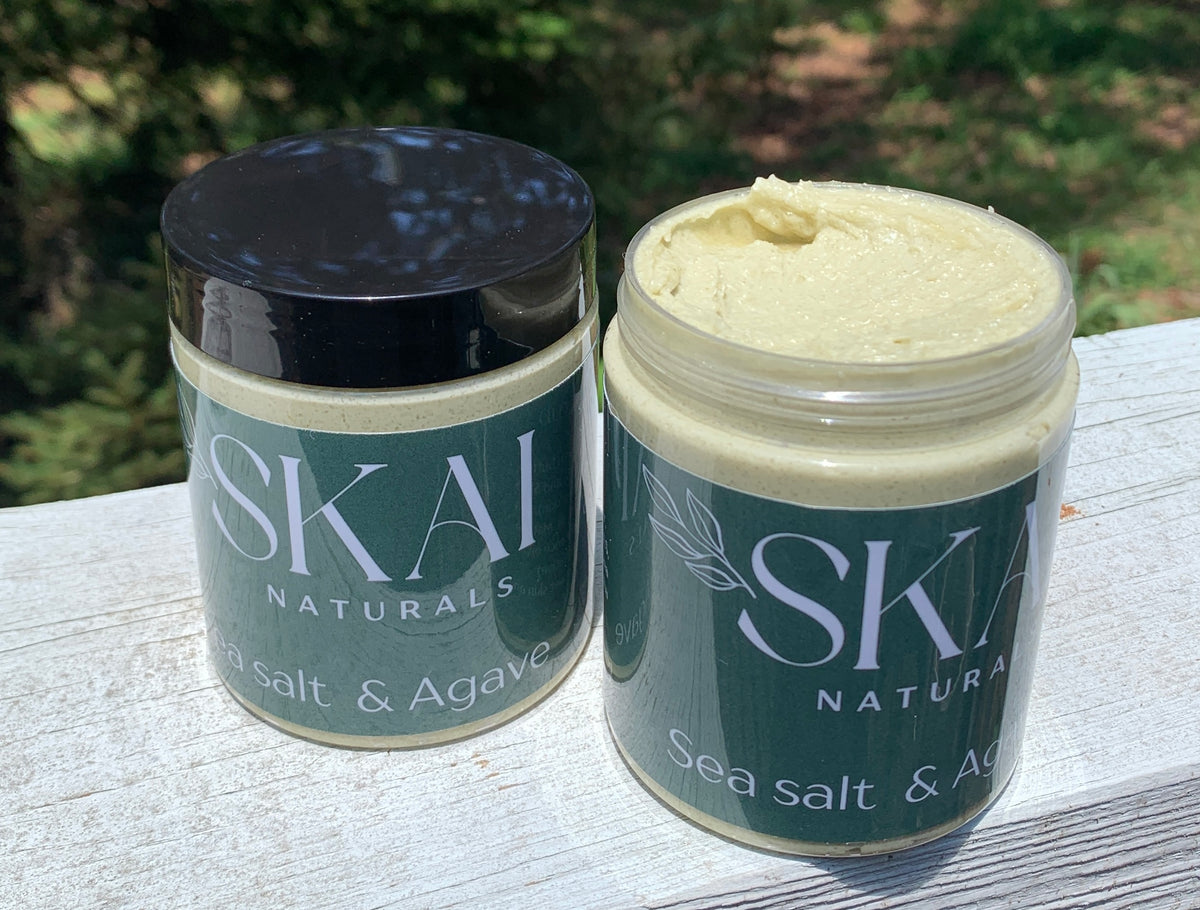 Matcha Sea Salt & Agave Sugar Scrub